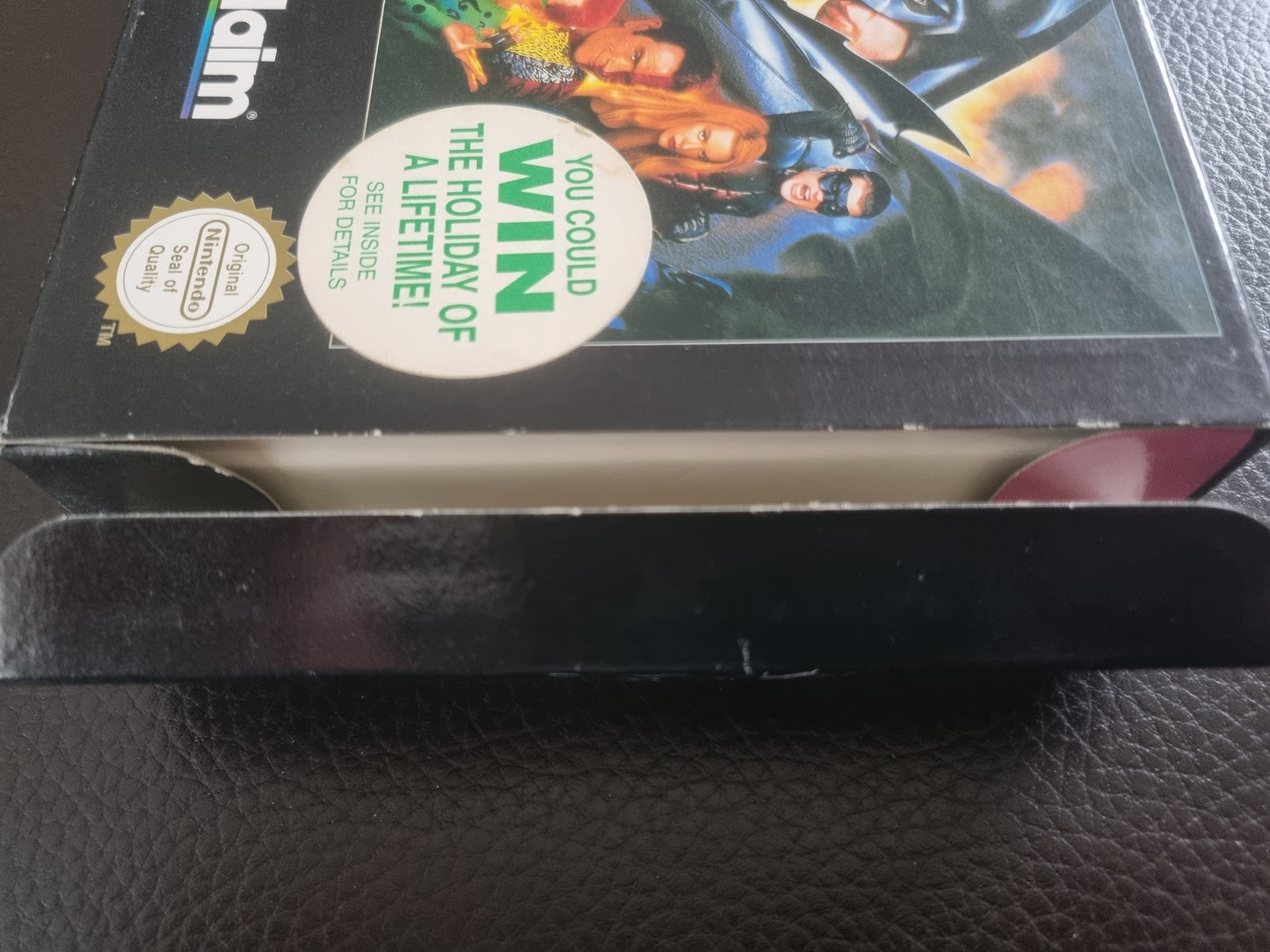SNES Batman Forever boxed no manual