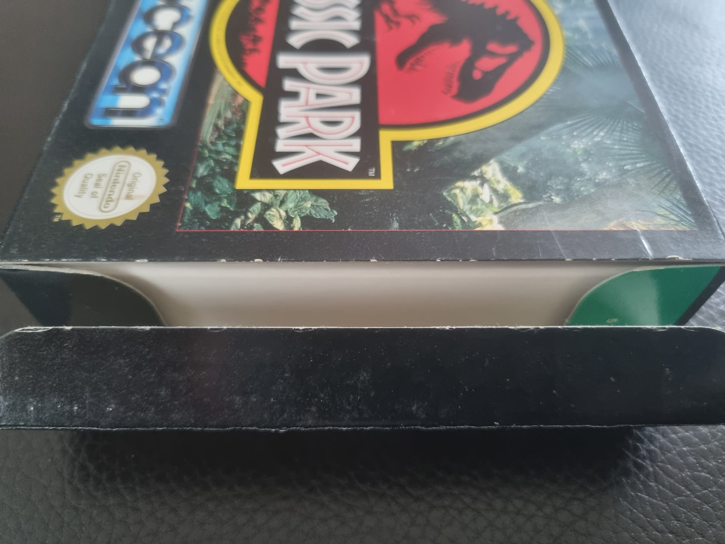 SNES Jurassic Park boxed with manual