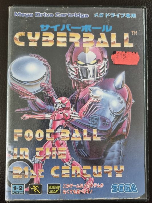 Sega Mega Drive Cyberball Football In The 21st Century boxed with manual - Japanese
