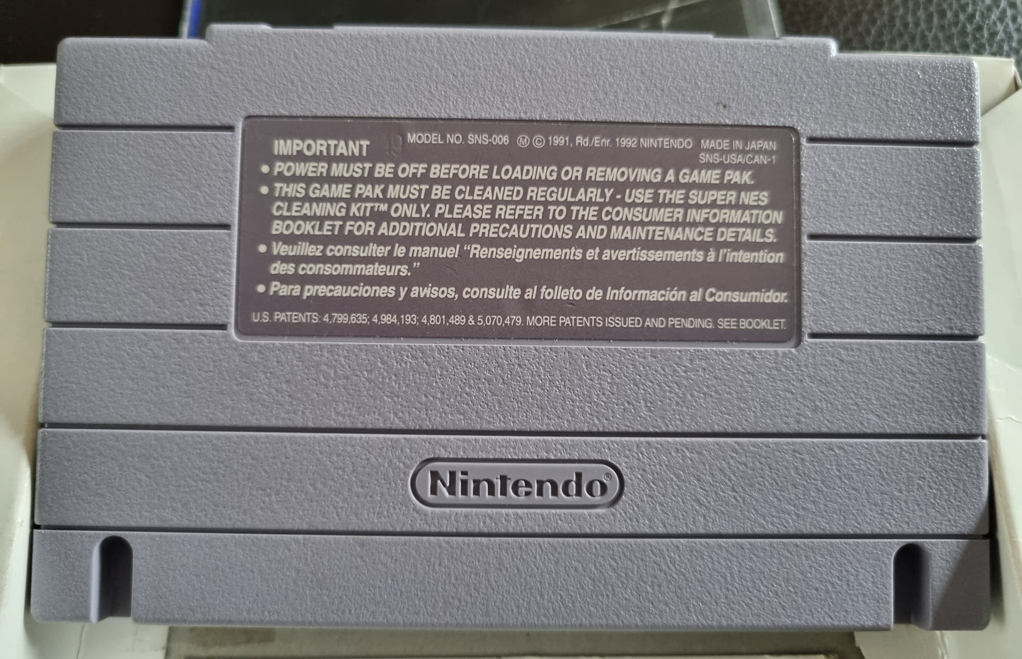 SNES Super Star Wars boxed with manual NTSC