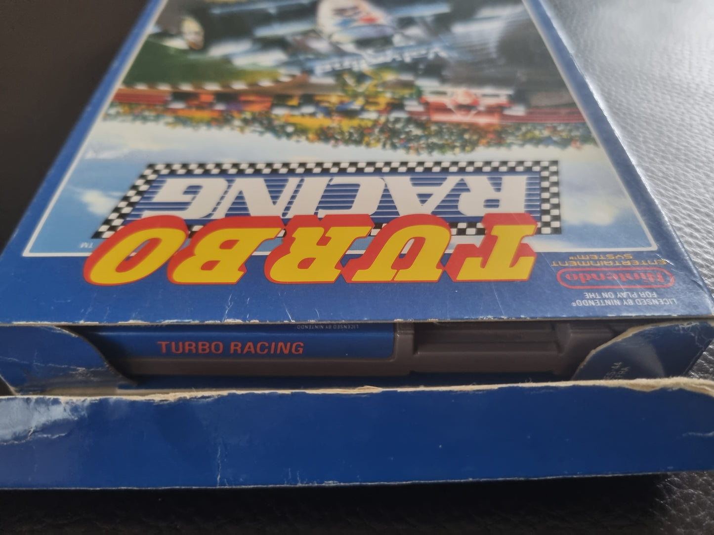 NES Turbo Racing boxed with manual