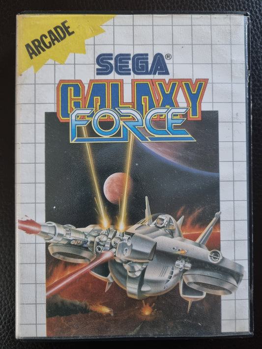 Sega Master System Galaxy Force boxed with manual