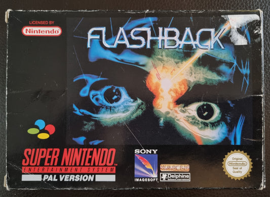 SNES Flashback boxed with manual