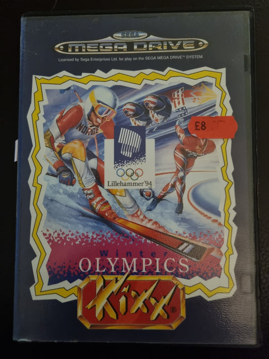 Sega Mega Drive Winter Olympics boxed without manual