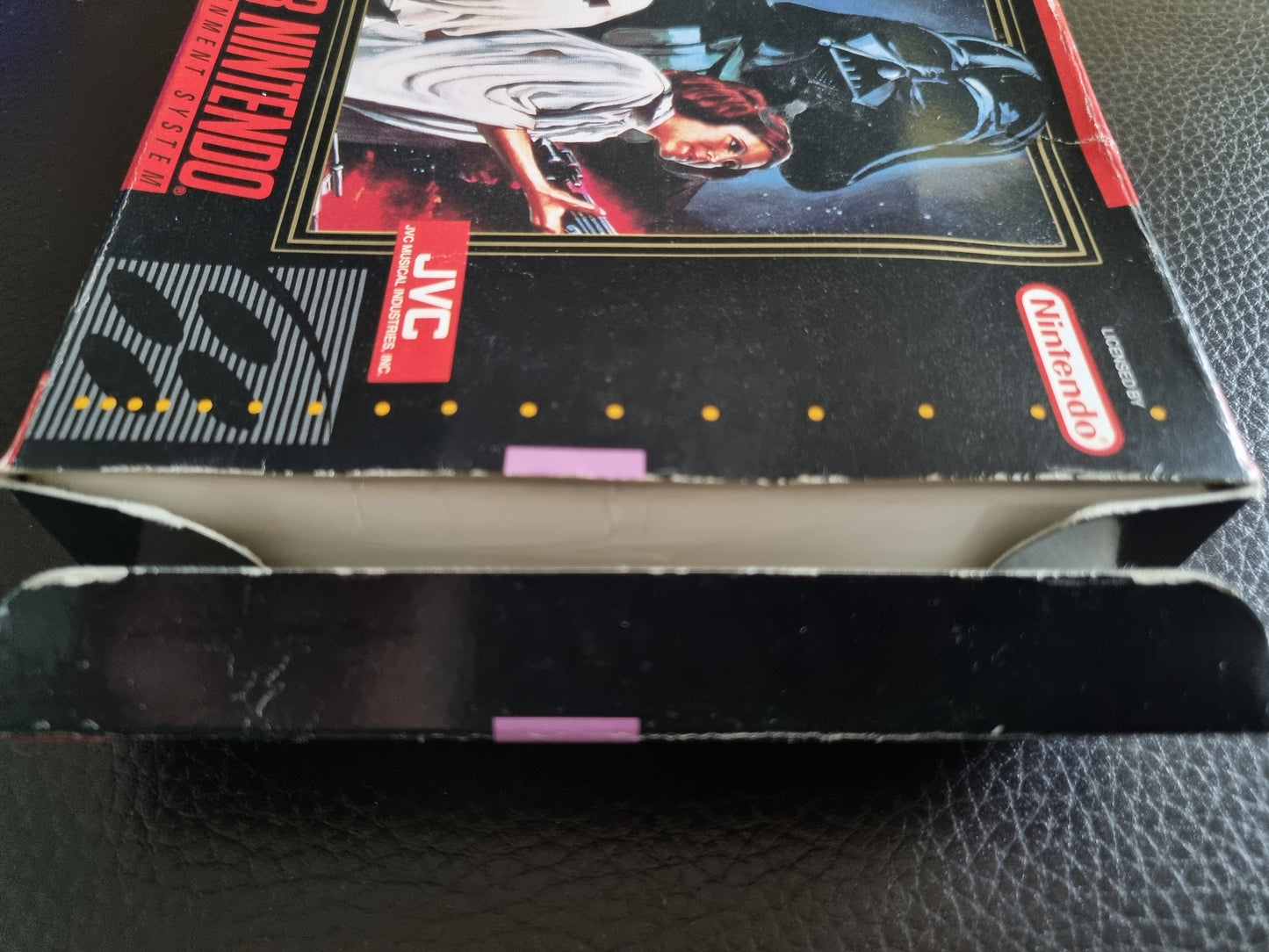 SNES Super Star Wars boxed with manual NTSC