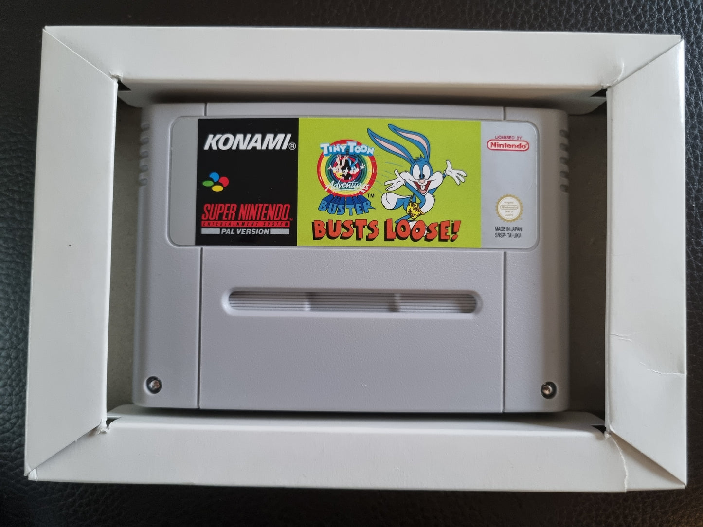 SNES Tiny Toon Adventures Buster Busts Loose! Boxed without manual