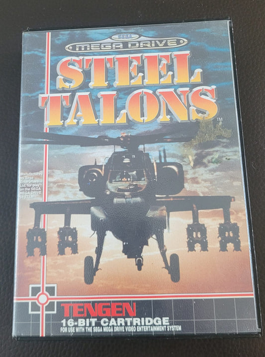 Sega Mega Drive Steel Talons boxed no manual
