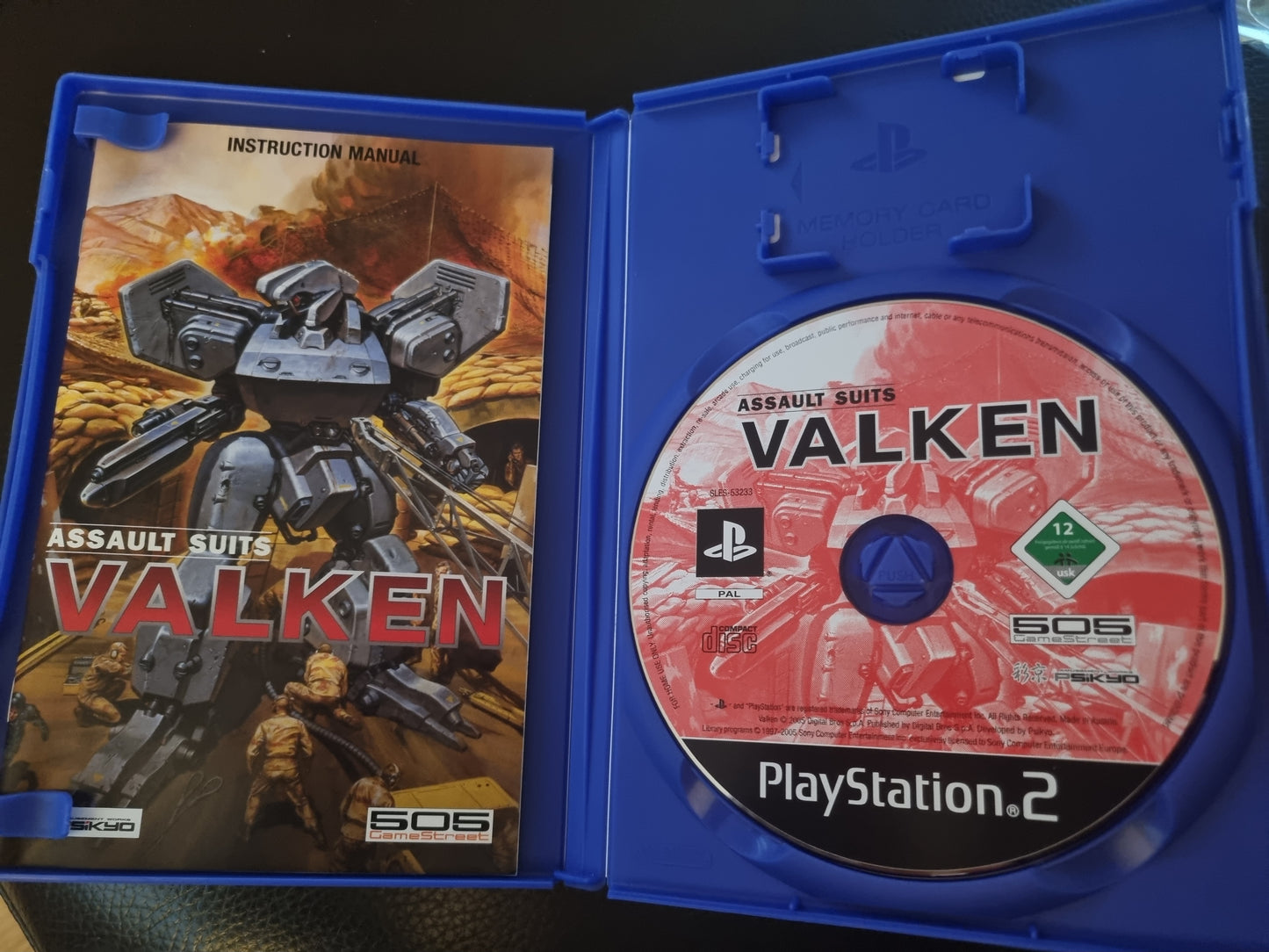 PS2 Assault Suits Valken boxed with manual