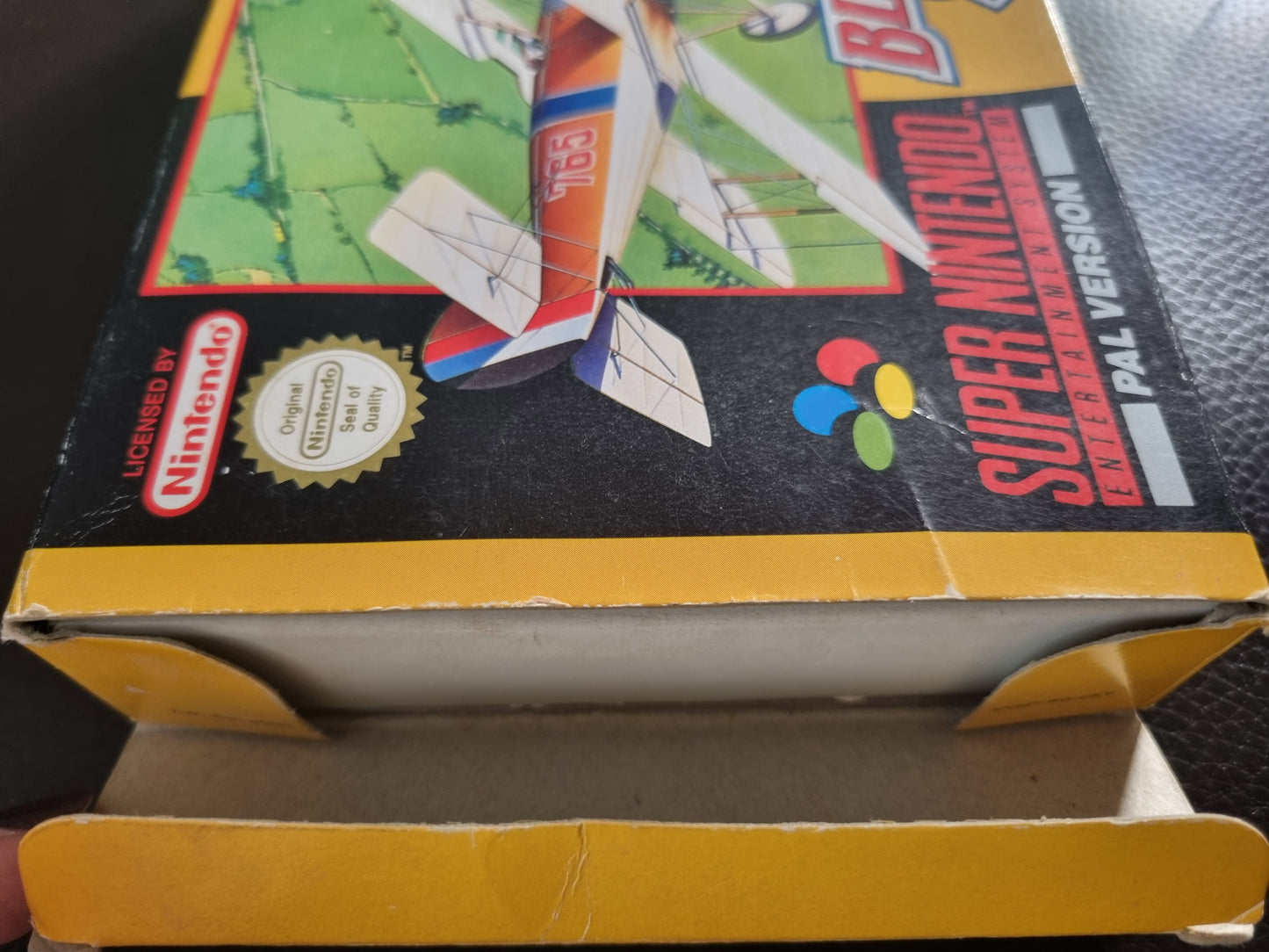SNES Blazing Skies boxed with manual