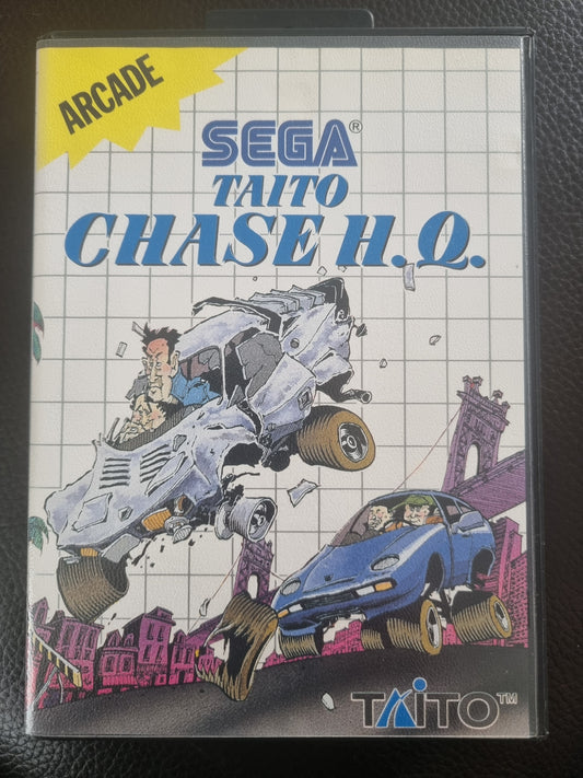 Sega Master System Chase H.Q boxed with manual