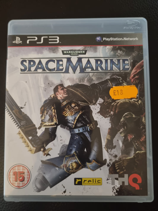 PS3 Space Marine boxed with manual