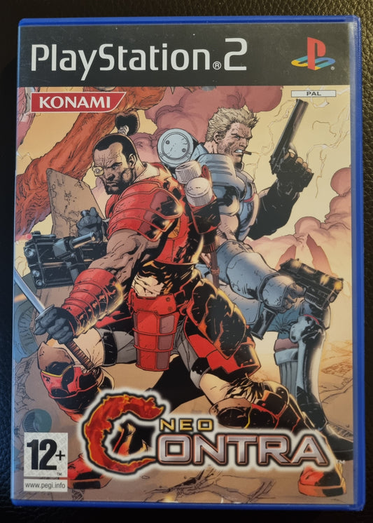 PS2 Neo Contra boxed with manual
