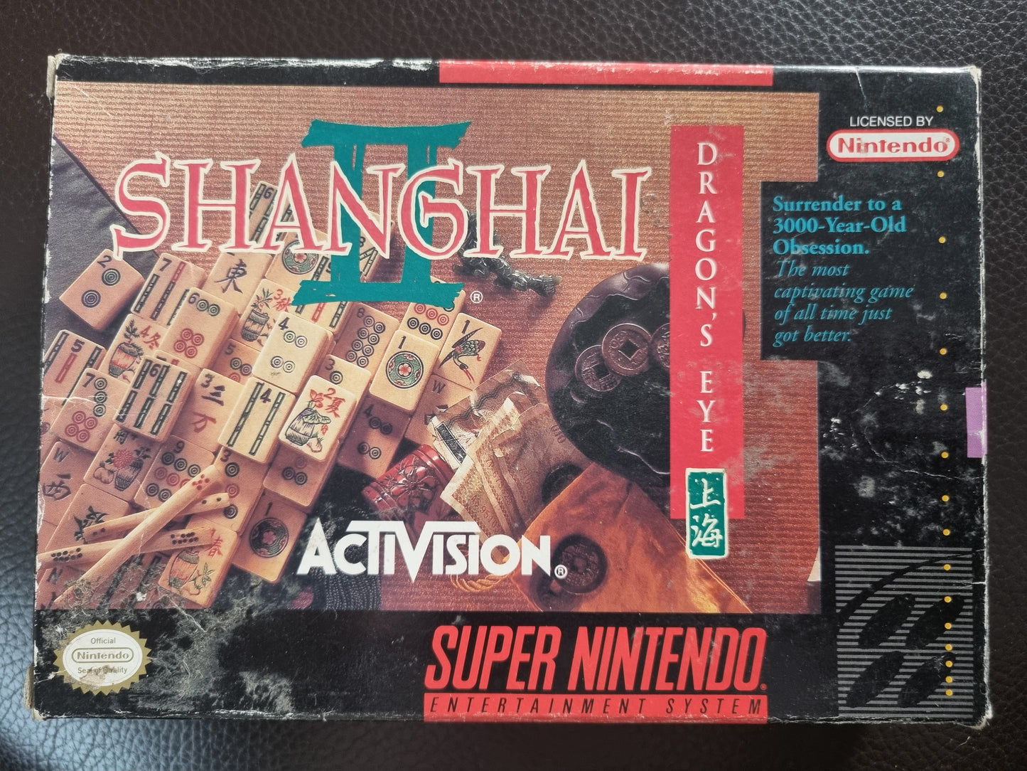 SNES Shanghai II boxed with manual - NTSC