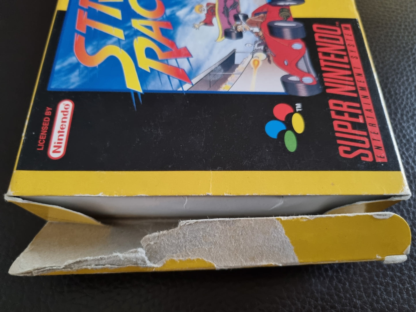 SNES Street Racer boxed with manual
