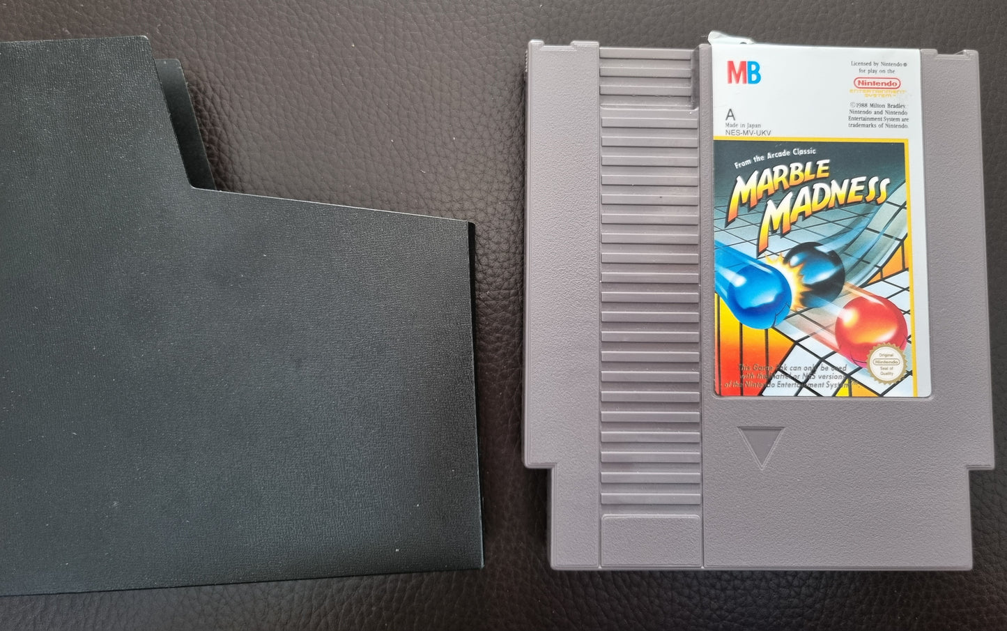 NES Marble Madness boxed without manual