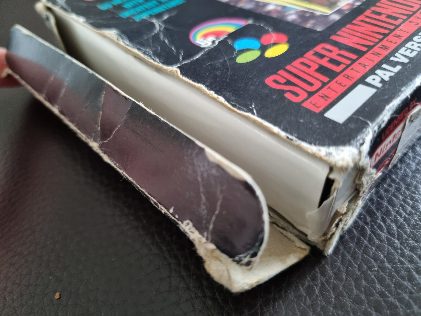 SNES WWF Super Wrestlemania boxed with manual