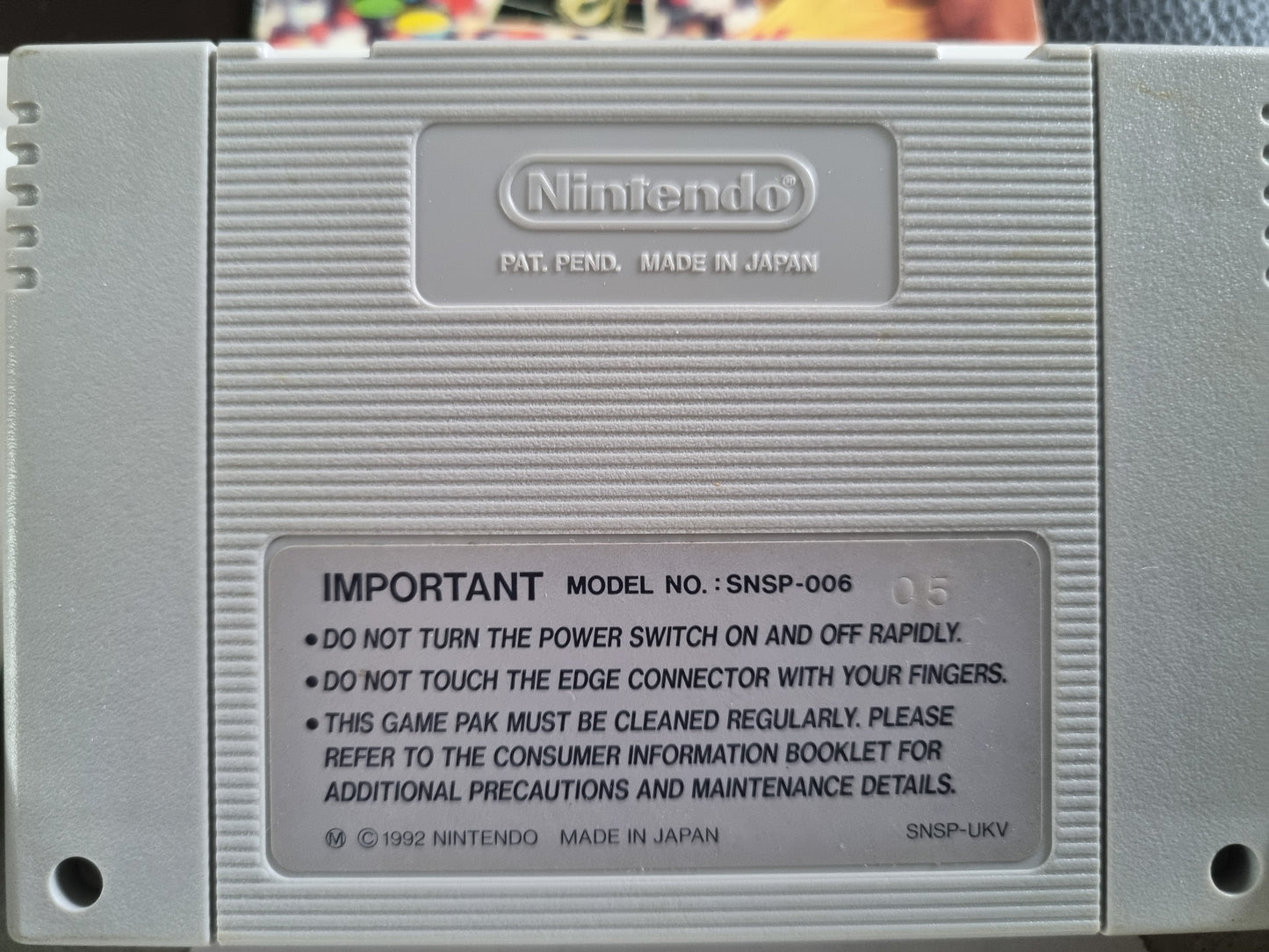 SNES WWF Super Wrestlemania boxed with manual