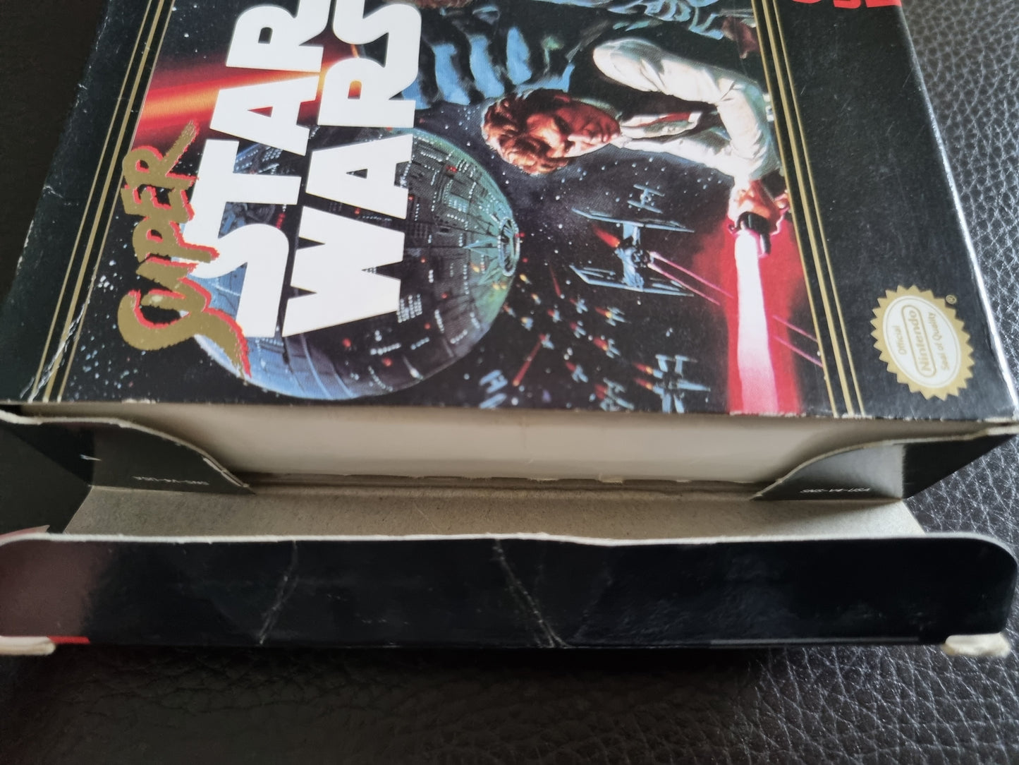 SNES Super Star Wars boxed with manual NTSC