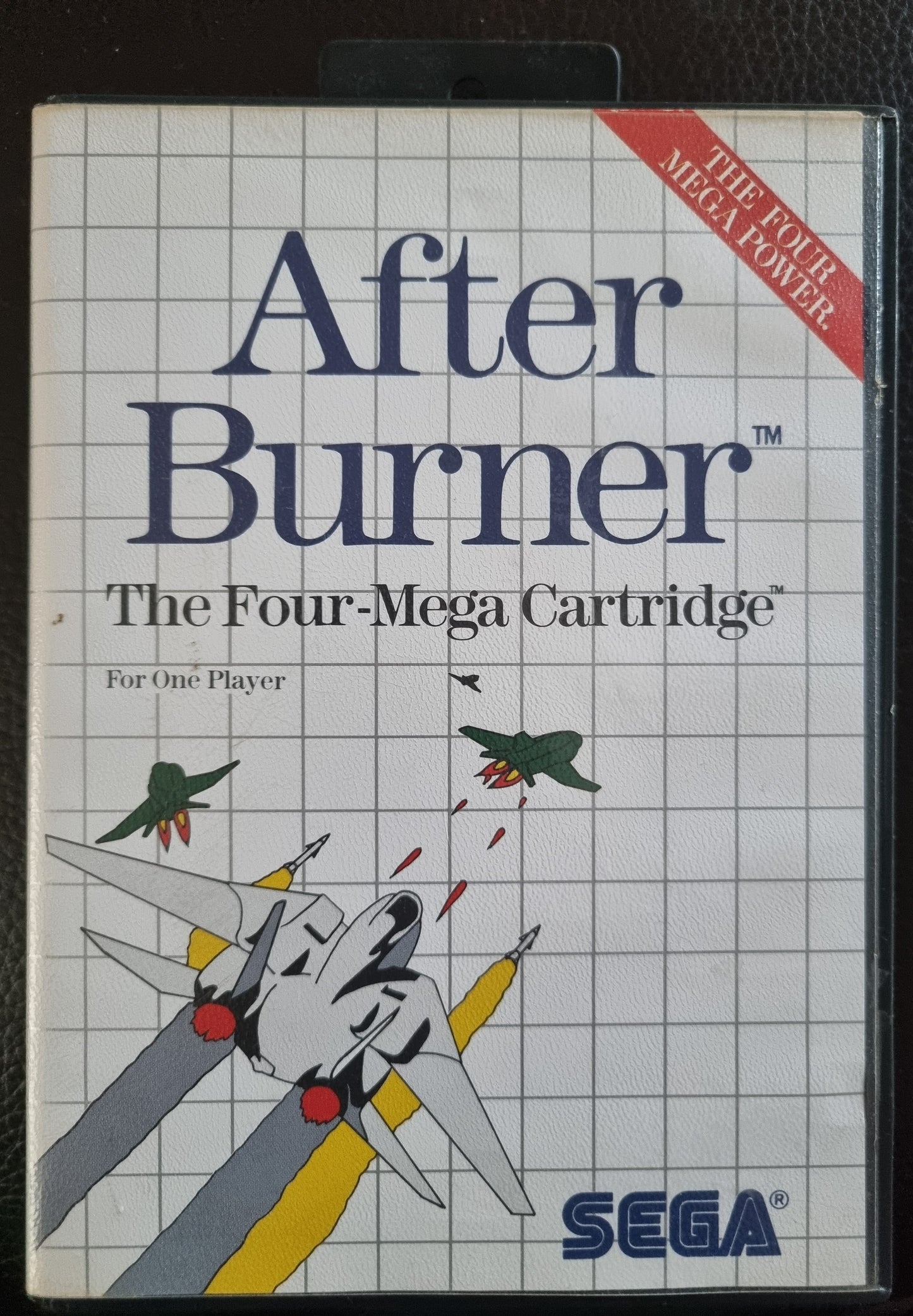 Sega Master System After Burner boxed with manual