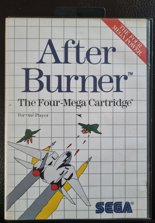 Sega Master System After Burner boxed with manual