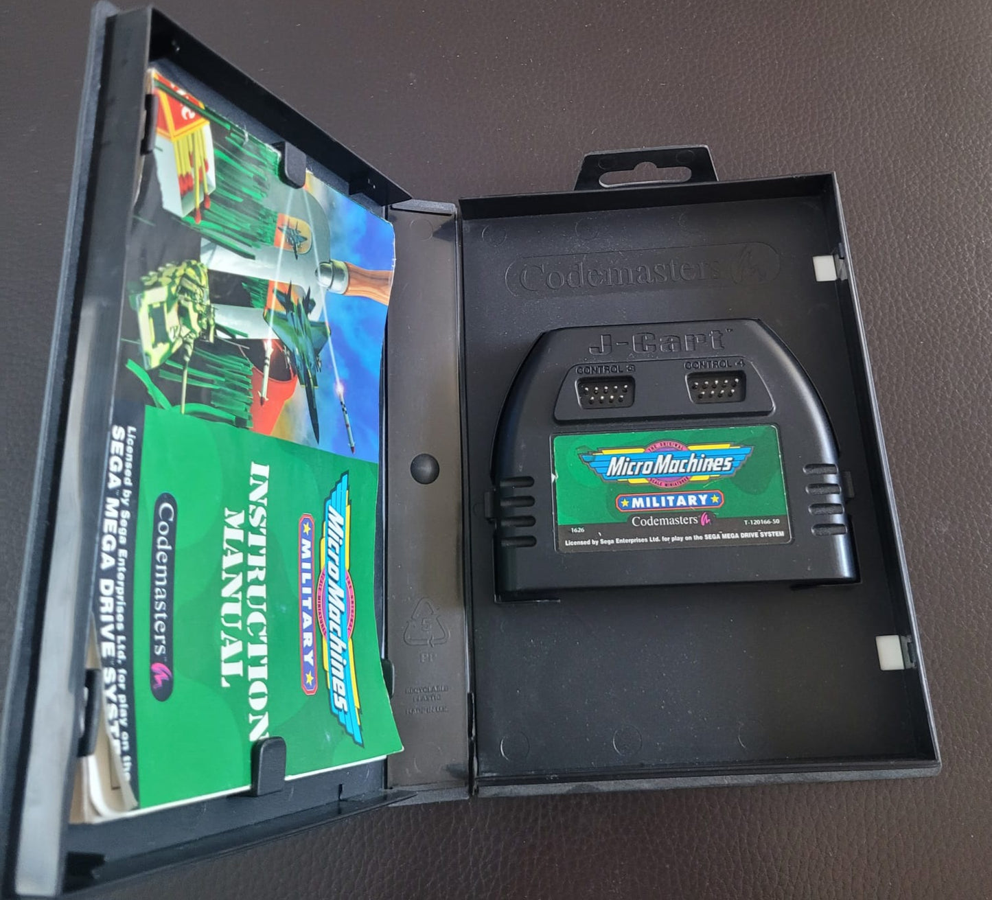 Sega Mega Drive Micro Machines Military boxed with manual