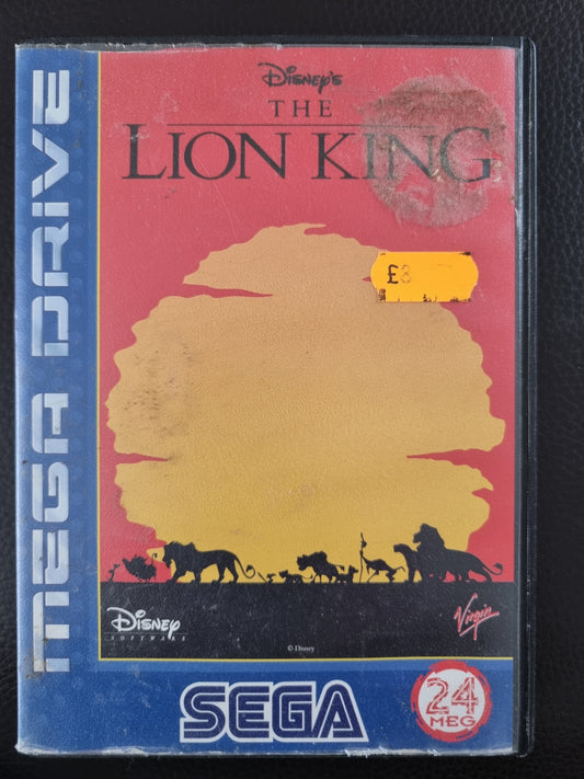 Sega Mega Drive The Lion King boxed without manual